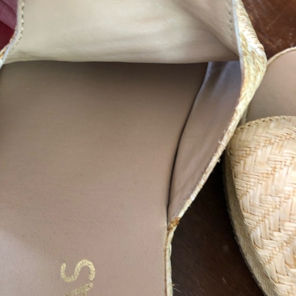 KAANAS womens 9 Martinique Slide SANDALS Raffia Natural Made by Hand - Picture 5 of 8